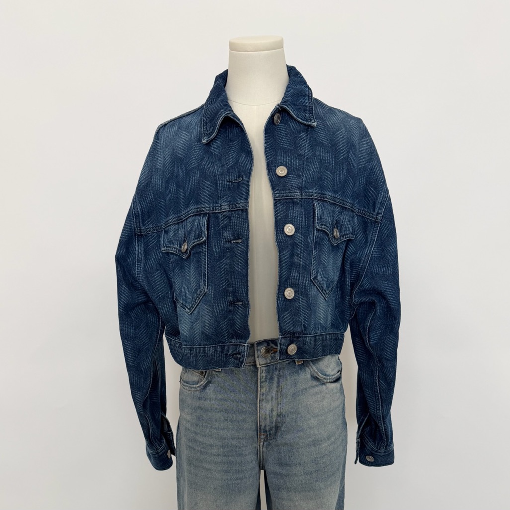 Isabel Marant Cropped Denim Jacket